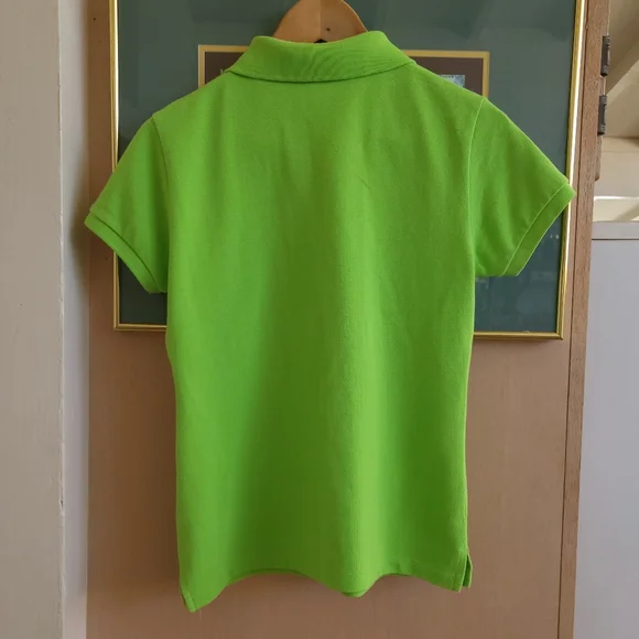 Lacoste Polo Bright Green Polo Shirt - Picture 4 of 9